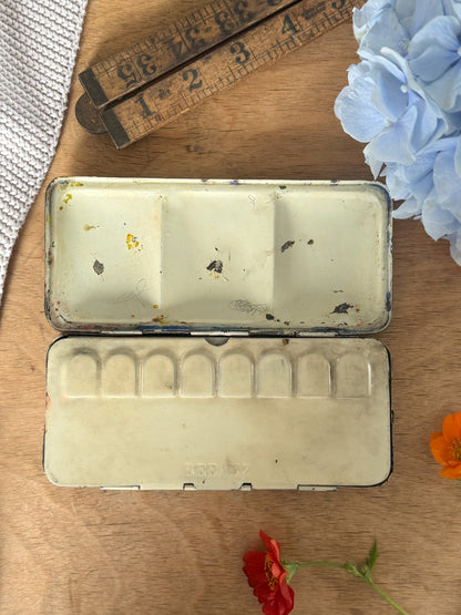 Vintage Reeves “Cheapside Colour Box No.2” Watercolour Tin