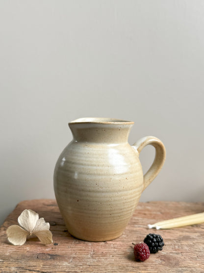 Vintage French Studio Pottery Creamer