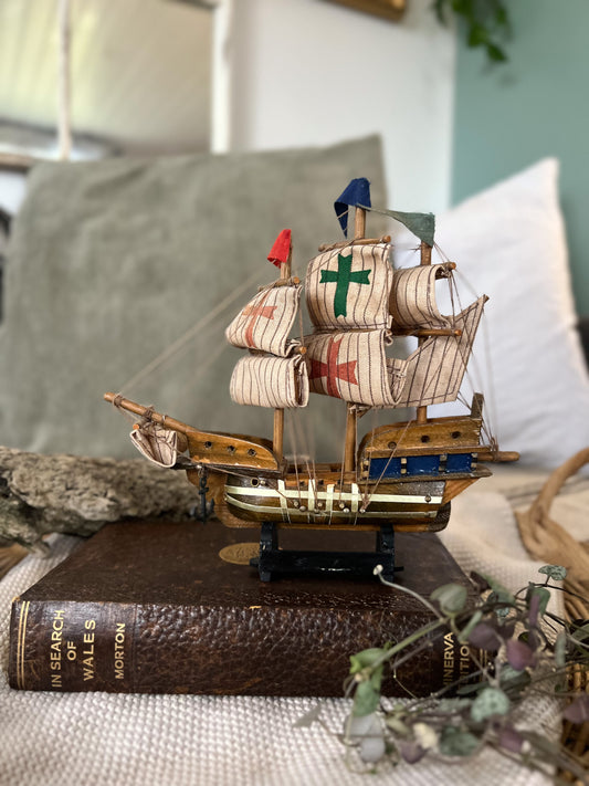 Vintage Model Ship (Option 1)