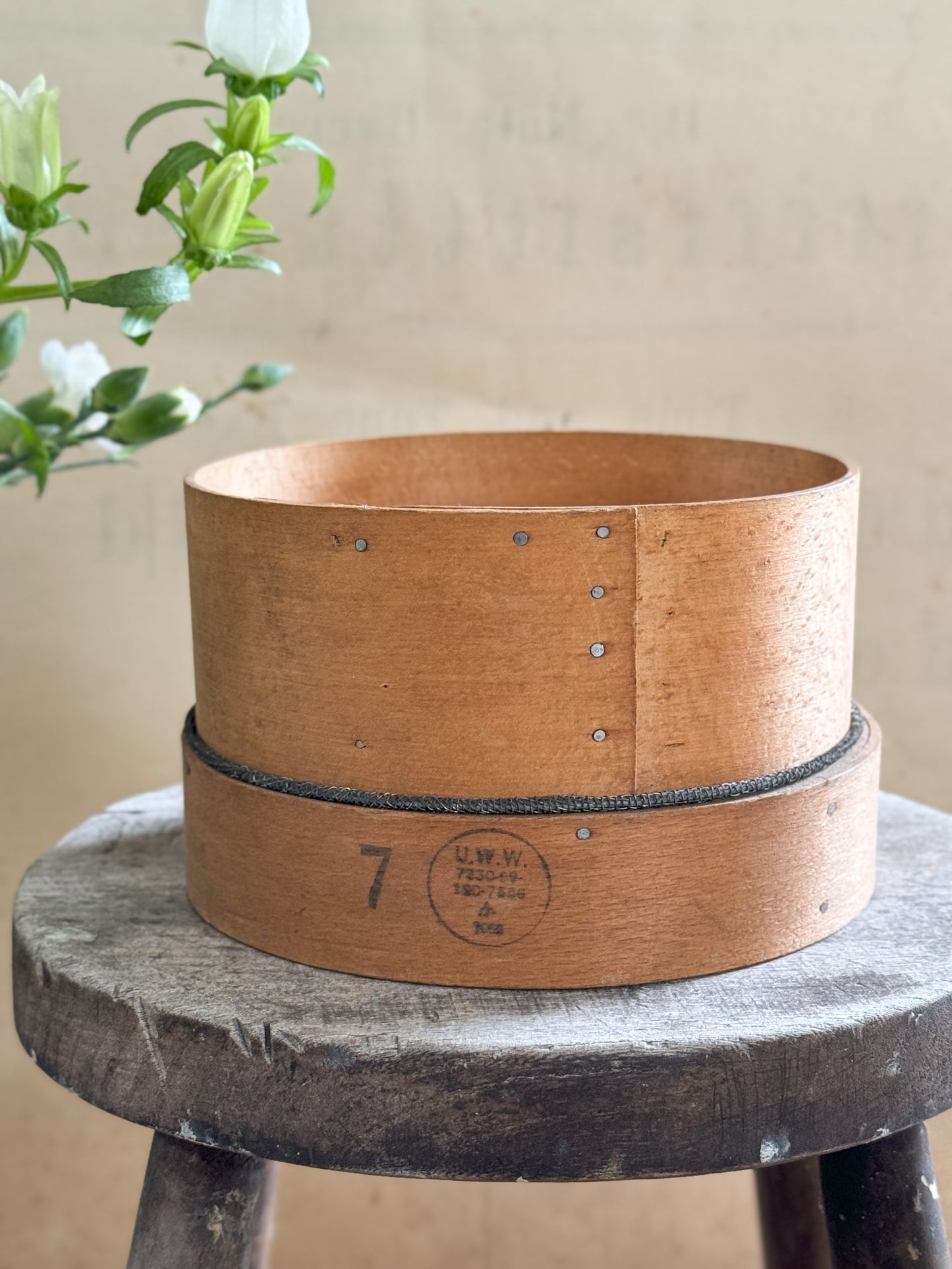 Handmade Bentwood Wooden Flour Sifter / Sieve