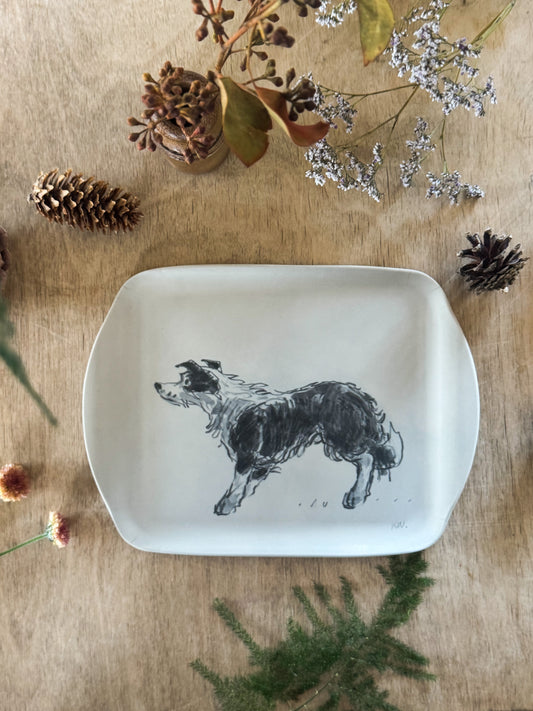 Small Melamine Tray - Kyffin Williams Sheepdog