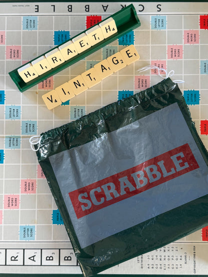 Vintage Scrabble Set – 1983 Edition (Complete)