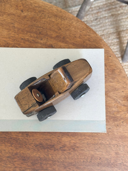 Vintage Folk Art Joiner’s Planer Toy Car