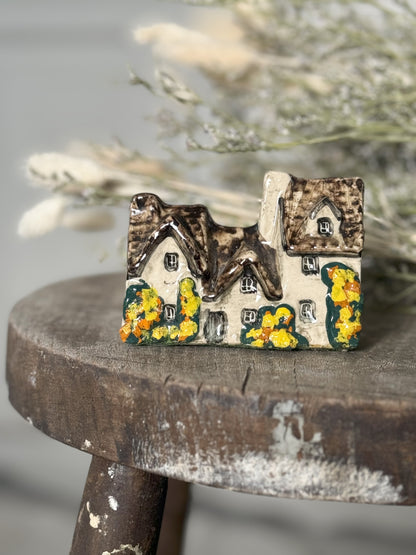 Miniature Studio Pottery Thatched Cottage by Tey Pottery, Norfolk