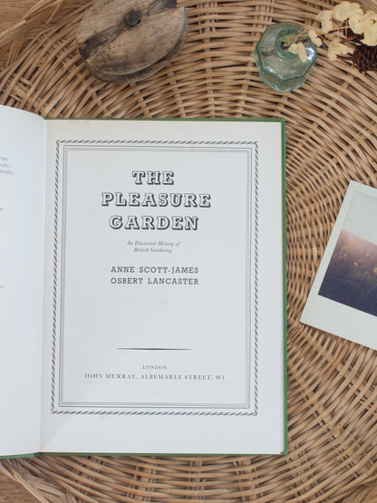 Vintage 1977 ‘The Pleasure Garden’ by Anne Scott-James & Osbert Lancaster