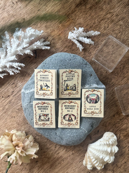 Vintage Miniature Book Set · Mighty Midget Series (Set of 5)