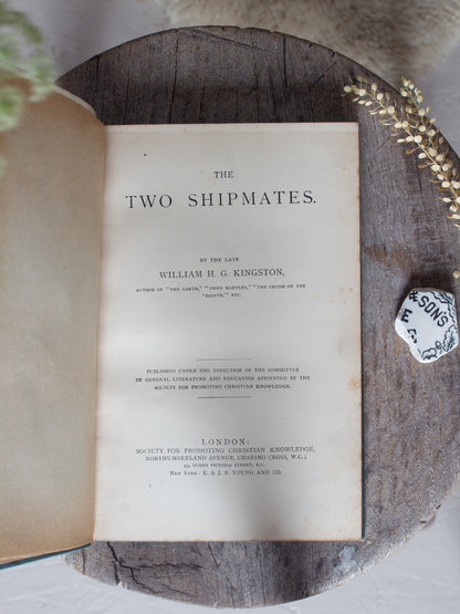 Antique 1900s ‘The Two Shipmates’ by W. H. G. Kingston