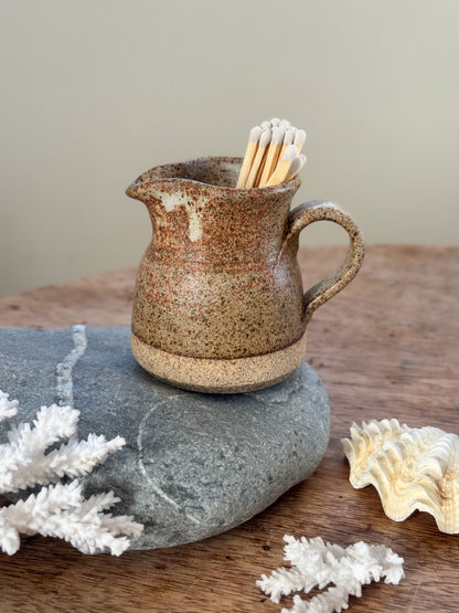 Vintage Studio Pottery Salt Glaze Creamer