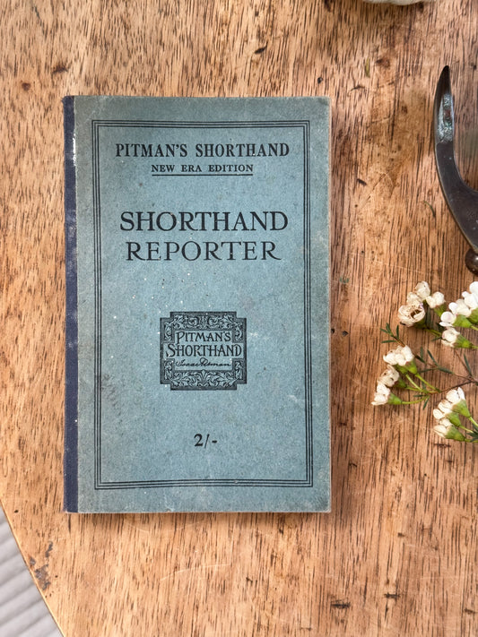 Vintage Pitman’s Shorthand Reporter - New Era Edition