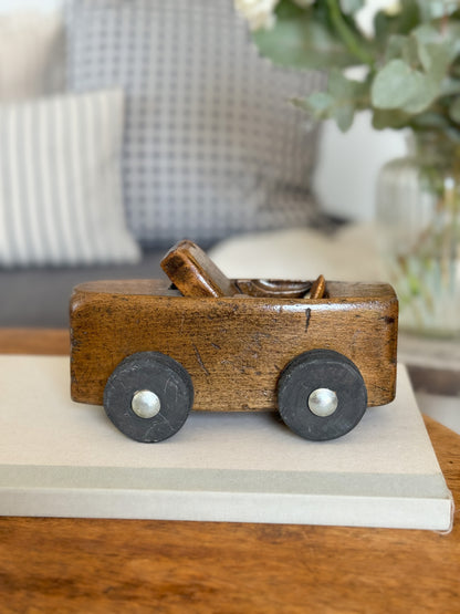 Vintage Folk Art Joiner’s Planer Toy Car