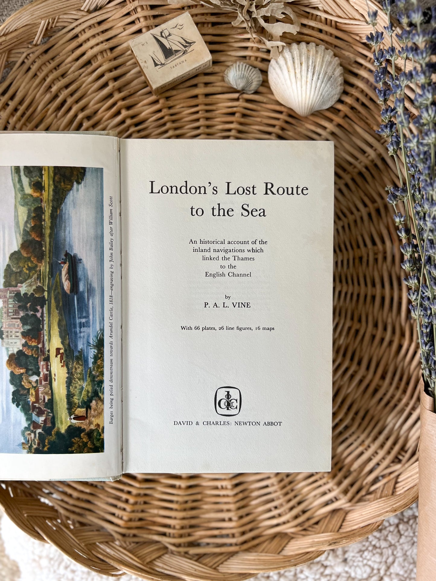 London’s Lost Route to the Sea, P.A.L Vine, 1973, Third Edition