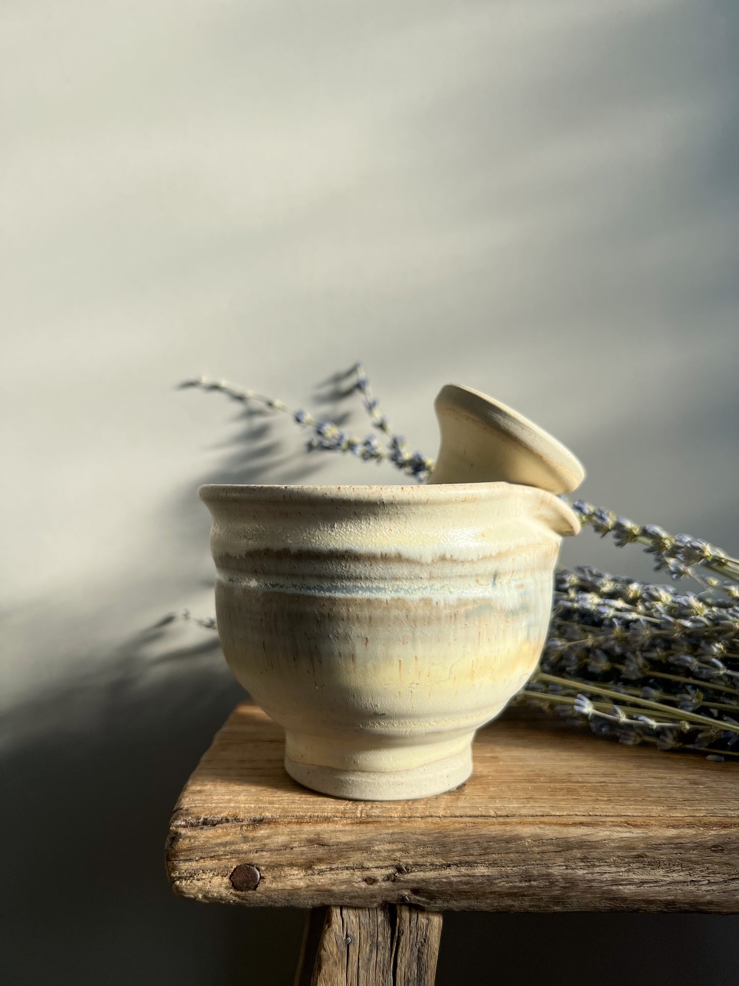 Ingleton Pottery Pestle & Mortar