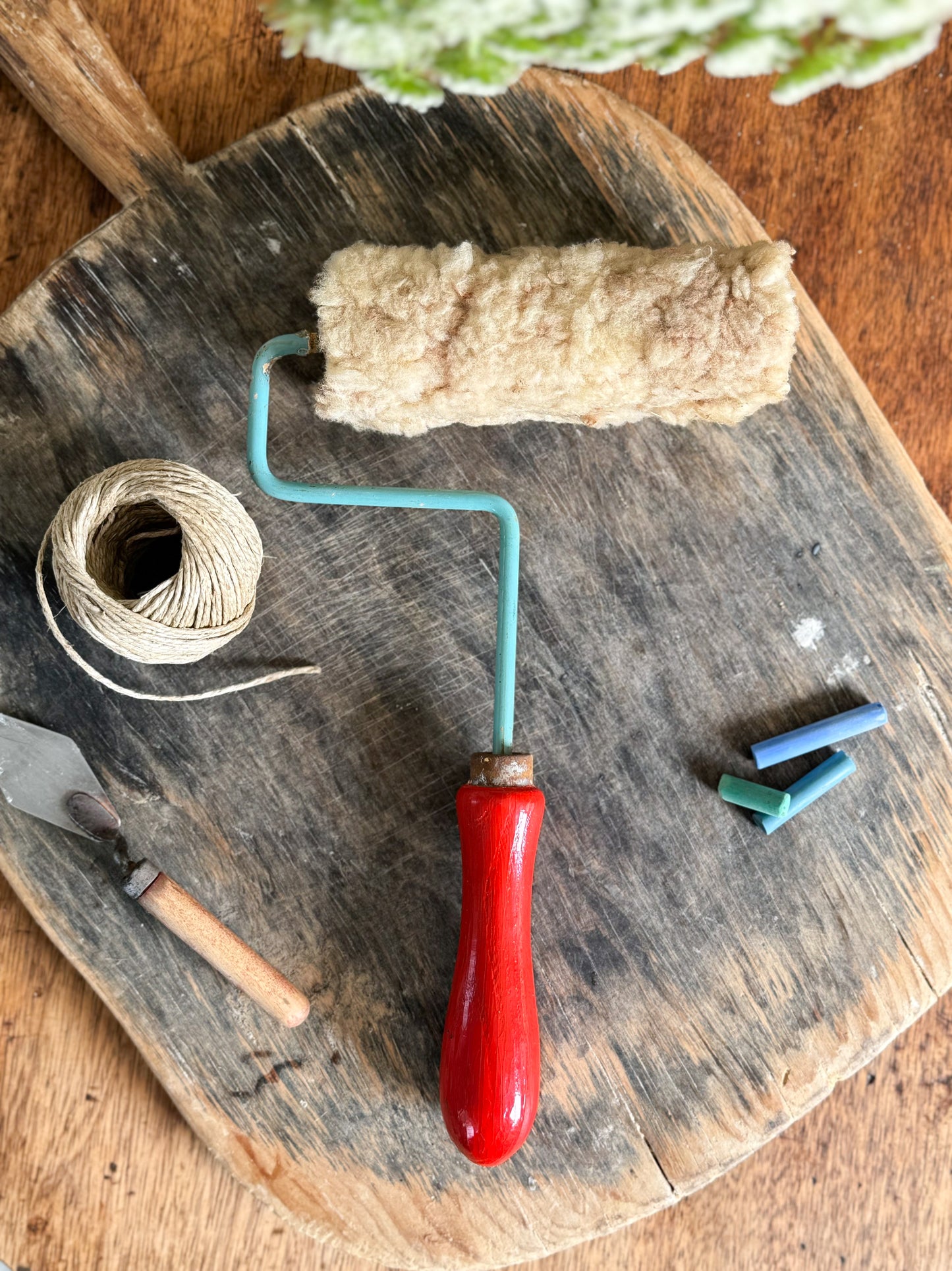 Vintage 1950s The ‘Satan’ Paint Roller, The Falkner Roller Works, Liverpool