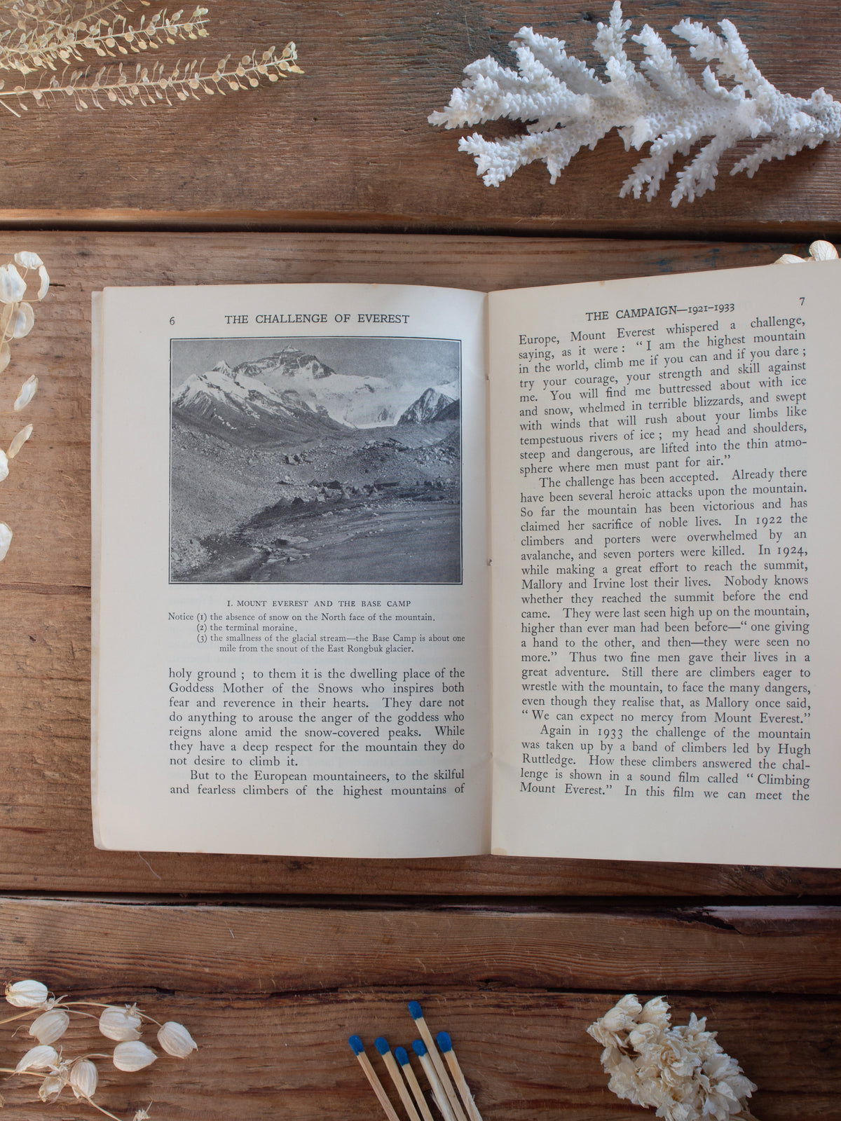 Very Rare 1934 The Challenge of Everest by George Joseph Cons - Original Clothbound Edition