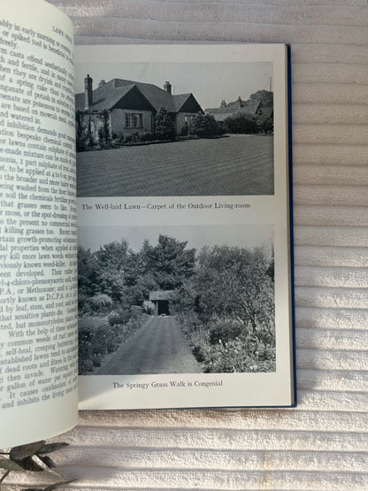 In Your Flower Garden (1947) - First Edition British Gardening Book with Botanical Endpapers
