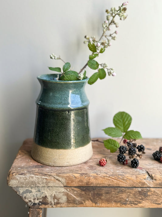 Studio Pottery Three Tone Pot