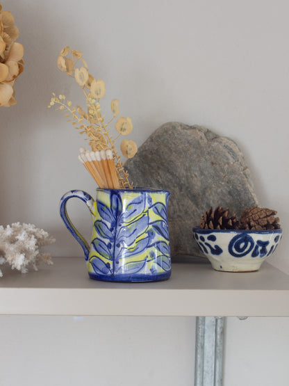 Vintage 1990s Porches Pottery Creamer Jug - Handmade in Portugal