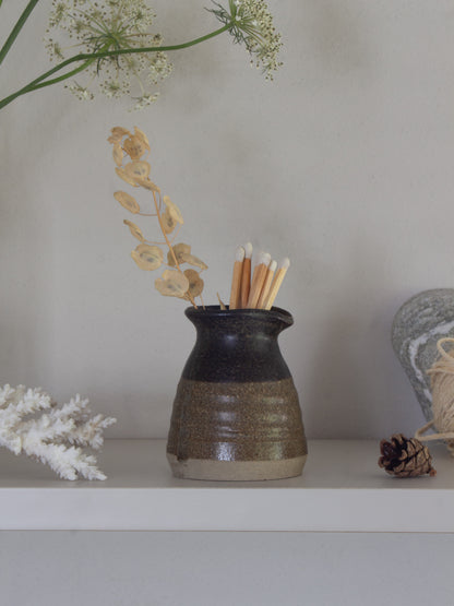 Vintage Three-Tone Studio Pottery Creamer by Ernest Bernard Jones, Devon