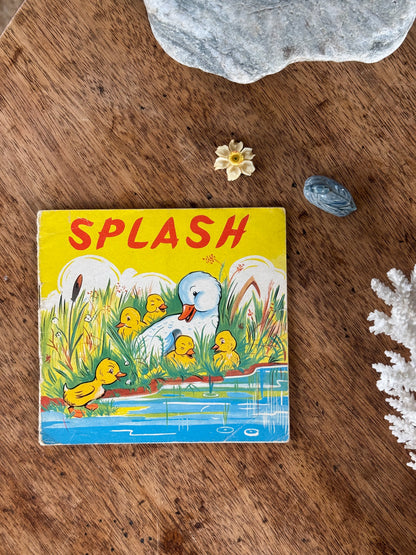 Vintage Children’s Pocket Book - Splash, Printed by Alf Cooke, Leeds & London