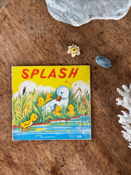 Vintage Children’s Pocket Book - Splash, Printed by Alf Cooke, Leeds & London