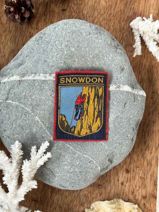 Vintage 1960s/70s ‘Snowdon’ Sew-On Patch