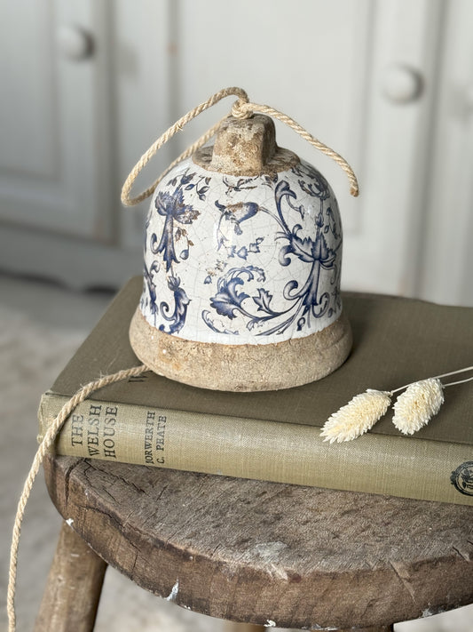 Large Stone Glazed Decorative Bell