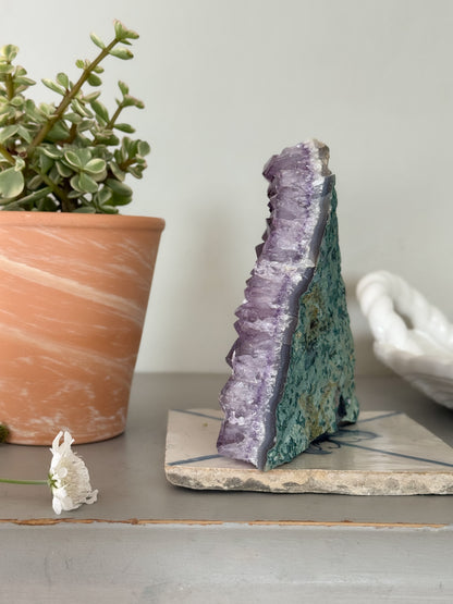 Large Natural Amethyst Crystal Specimen