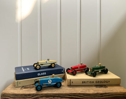 Vintage Lledo Model Racing Cars • Set of 4
