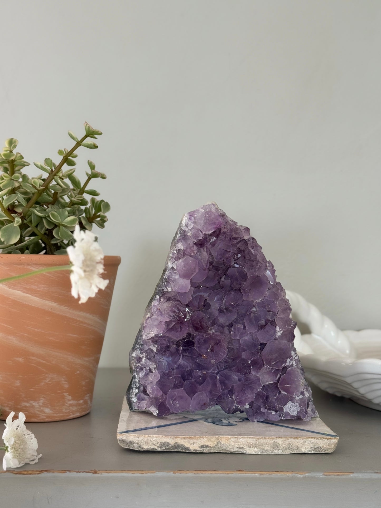 Large Natural Amethyst Crystal Specimen