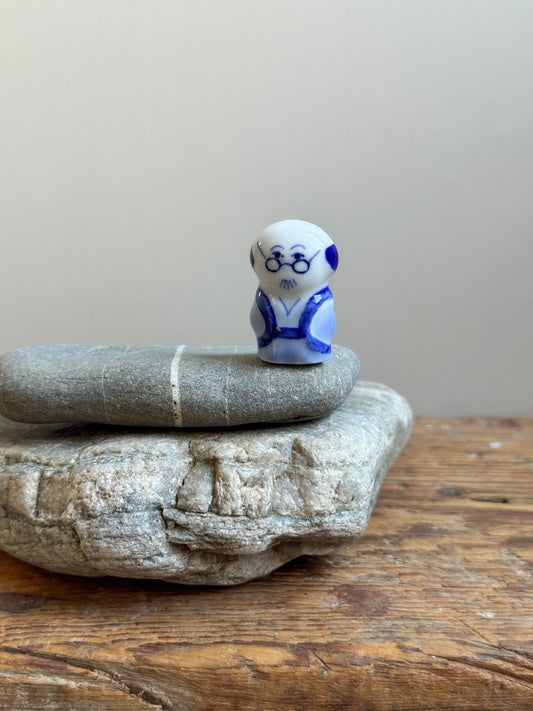 Vintage Miniature Porcelain Gentleman