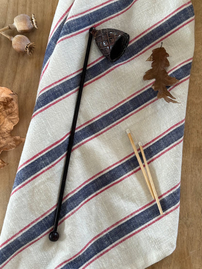 Vintage Engraved Iron Candle Snuffer