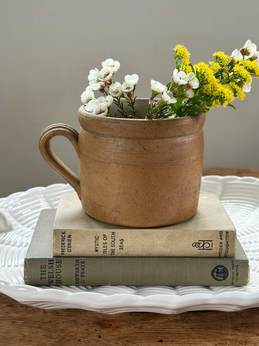 Antique French Confit Pot - Medium Size