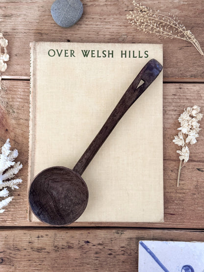 Antique Hand-Carved Welsh Cawl Spoon (Option 2)