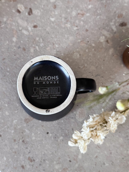 Contemporary French Sculptural Face Mug by Maisons du Monde