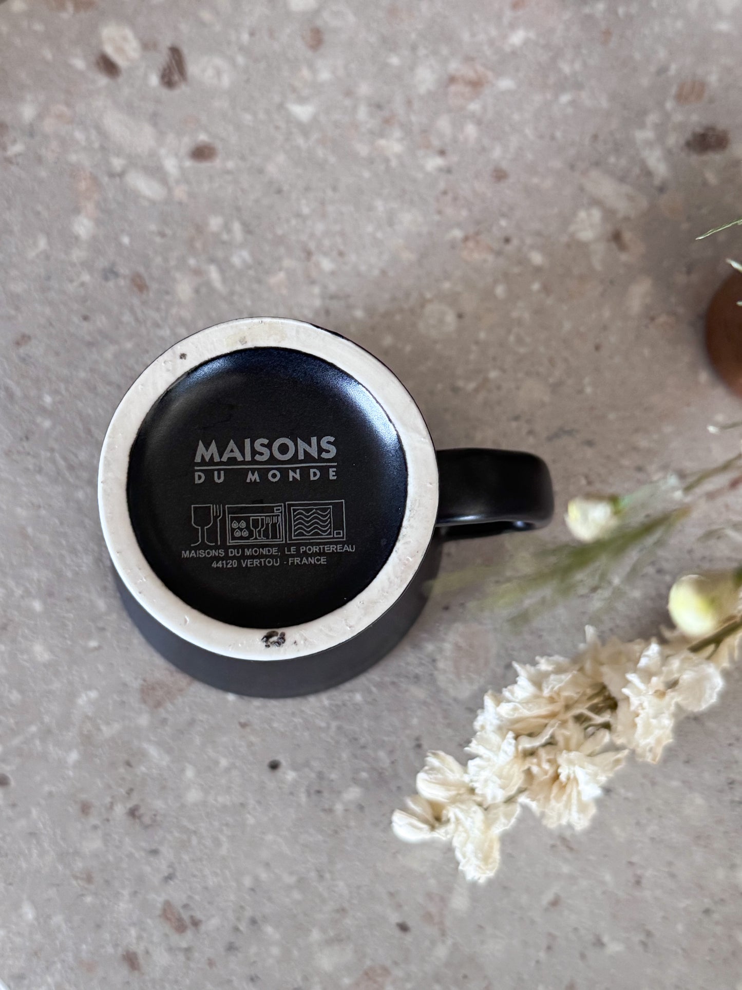 Contemporary French Sculptural Face Mug by Maisons du Monde