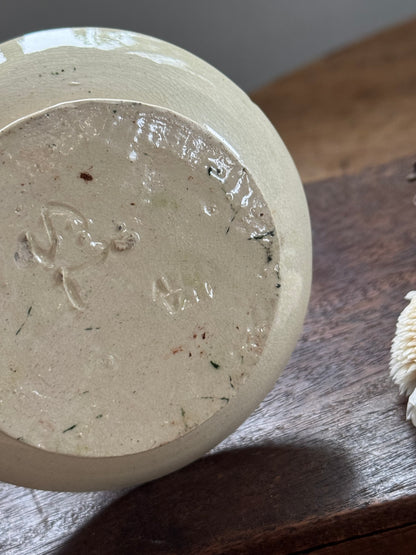 Vintage Aller Vale Slipware Hat Pin Holder - “A Place For The Hat Pins”