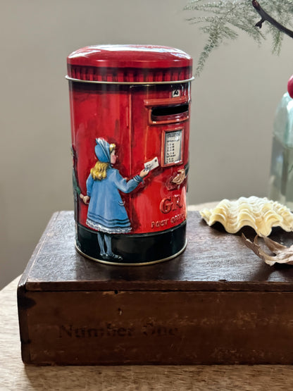 Vintage Churchill’s 1990s Post Box Money Tin