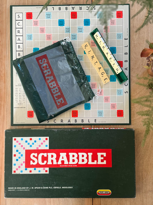 Vintage Scrabble Set – 1983 Edition (Complete)