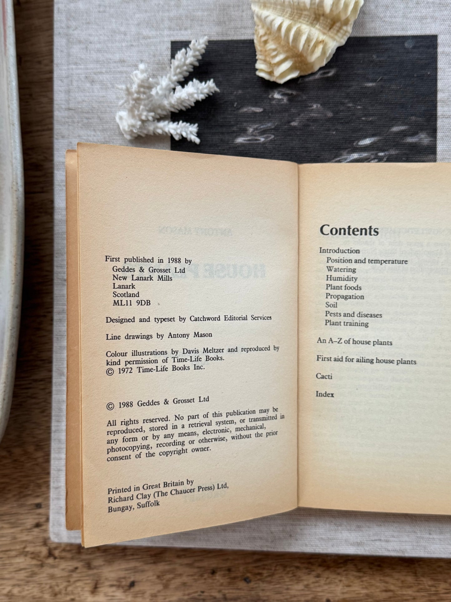 House Plants by Antony Mason
Geddes & Grosset, 1988