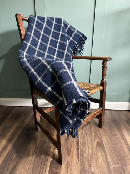 Country Living Powys 100% Welsh Wool Blanket 200cm x 150cm (King Size)