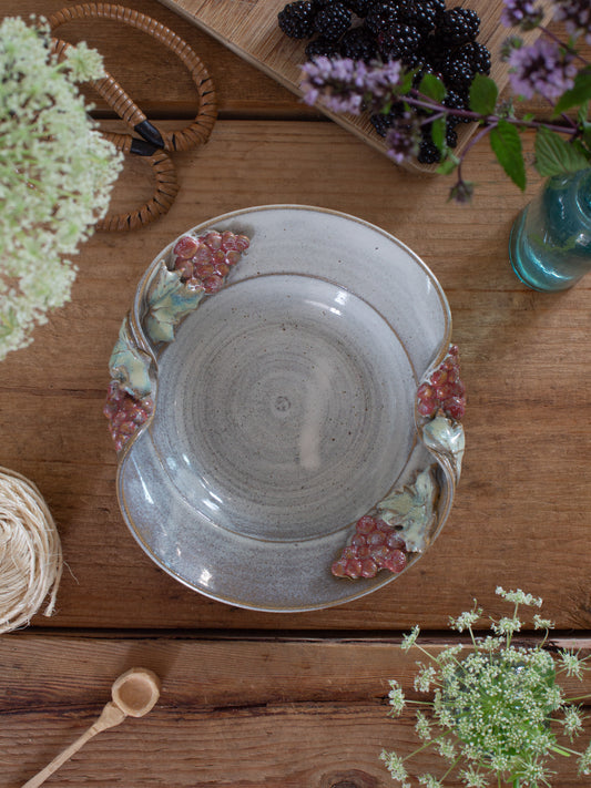 Vintage Studio Pottery Sculptural Berry Bowls - August 1991 (Sold Individually)