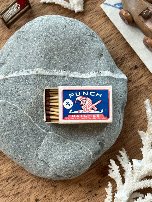 Vintage “Punch Matches” Box - J. John Masters & Co. Ltd., London