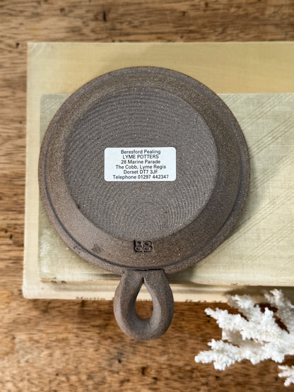 Vintage Studio Pottery Chamberstick - Beresford Pealing, Lyme Potters