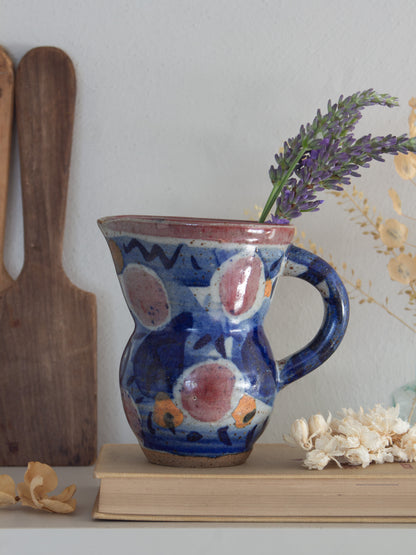 Vintage Abstract Studio Pottery Creamer Jug