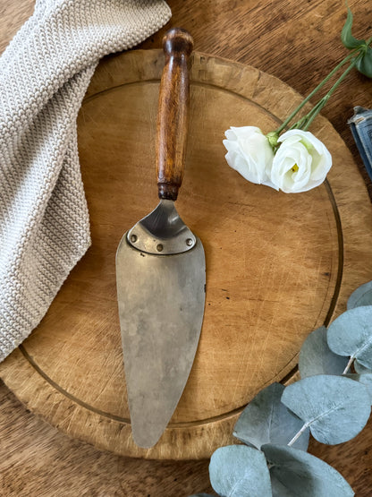 Vintage Skyline Wooden Handled Gardening Trowel | Made in England