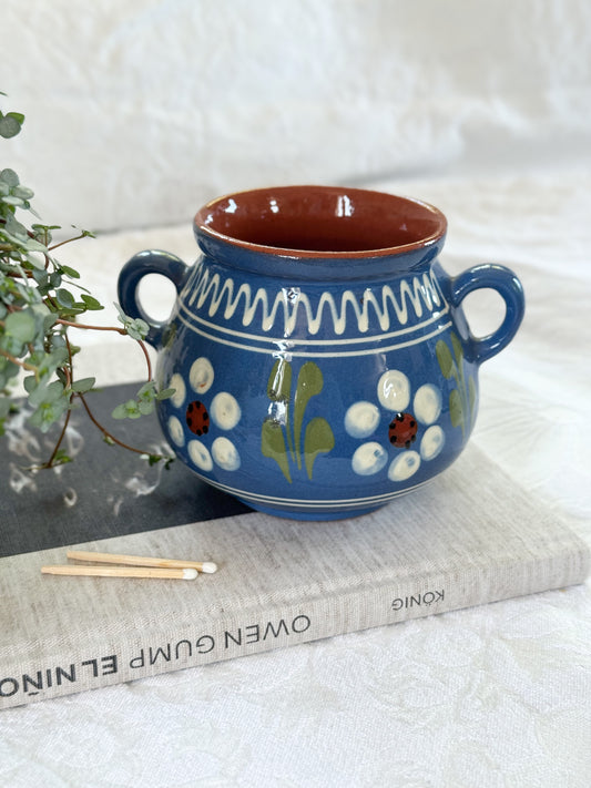 Keramik Weiler Floral Pot – Heilbronn, West Germany