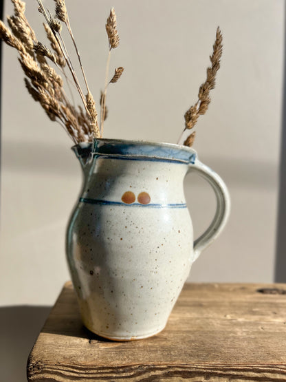 Studio Pottery Salt Glazed Jug