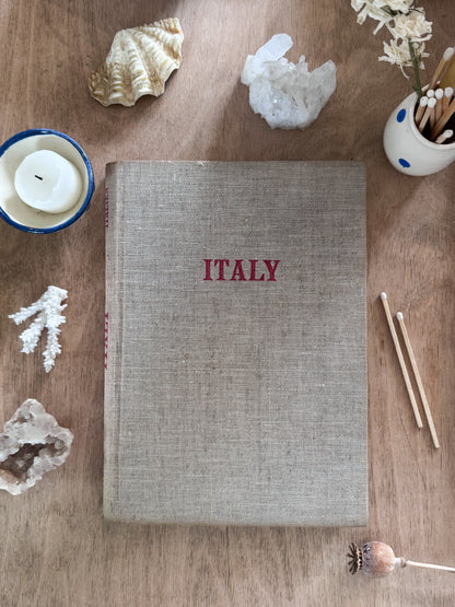 Italy, Anglo-Italian Publication, Mid 20th Century, Vintage Black & White Photographic Book