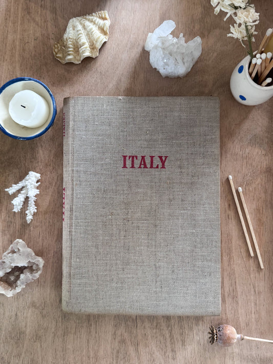 Italy, Anglo-Italian Publication, Mid 20th Century, Vintage Black & White Photographic Book