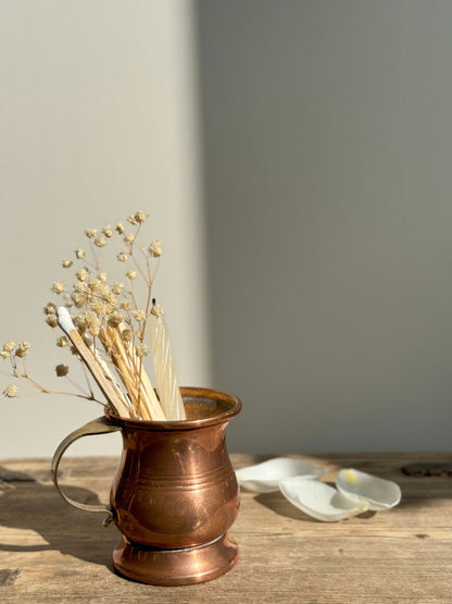 Miniature Copper Match Pot